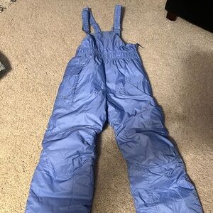 Kids Blue Snow Overalls